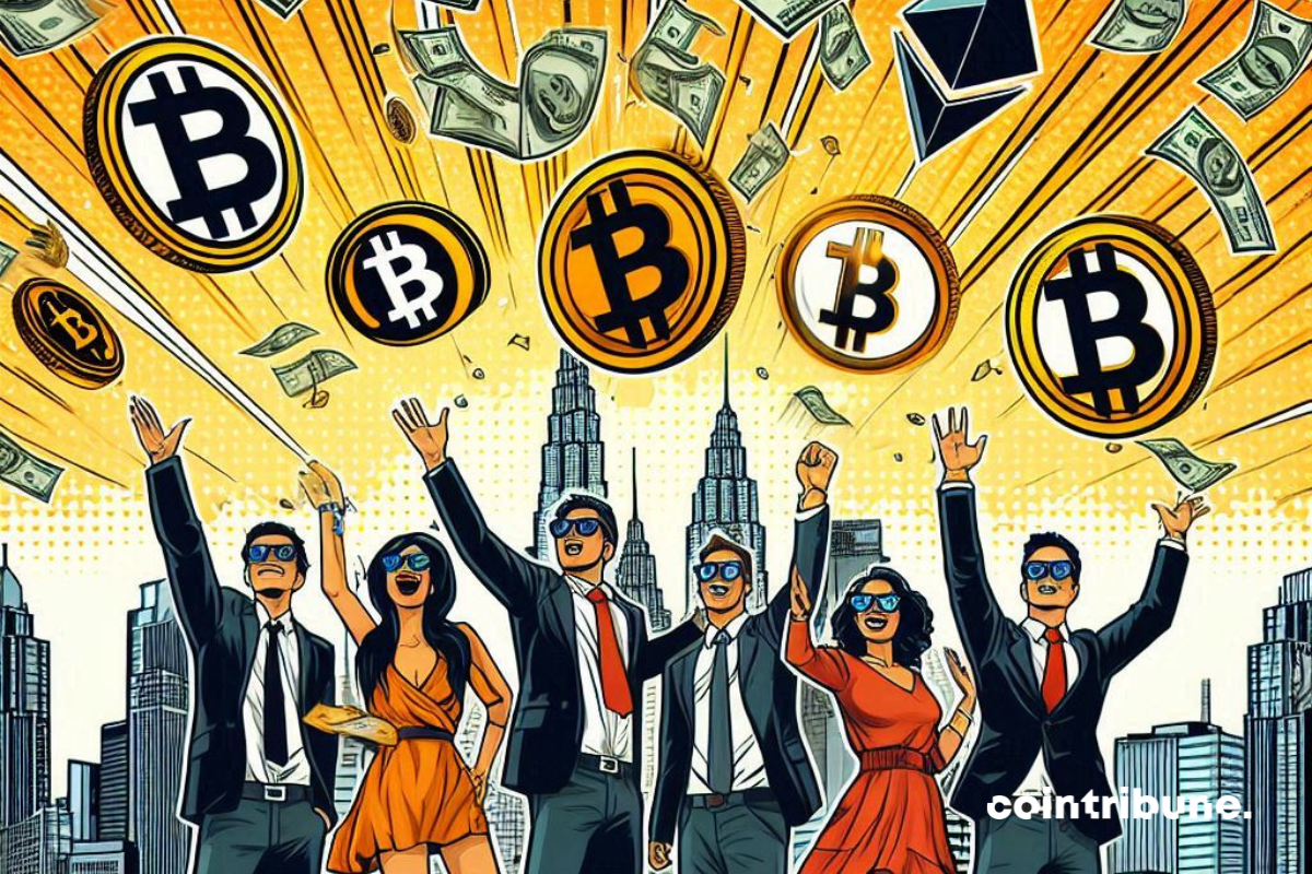 Explosion des richesses crypto : Le club des millionnaires s’agrandit de 95%