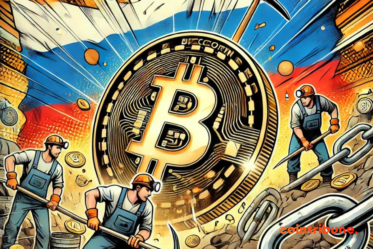 Bitcoin : La Russie mine un pactole de 3 milliards de dollars !