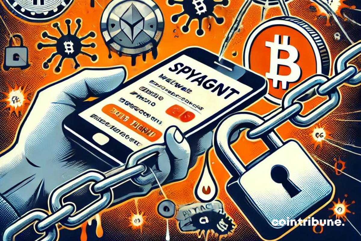 Crypto en Danger : SpyAgent s’infiltre et vide vos portefeuilles !