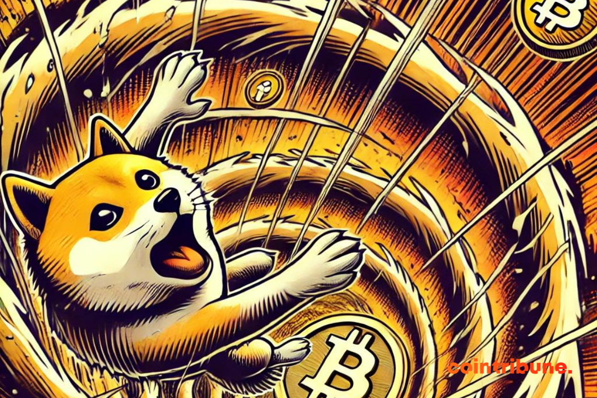 Crypto : La spirale baissière de Dogecoin se poursuit