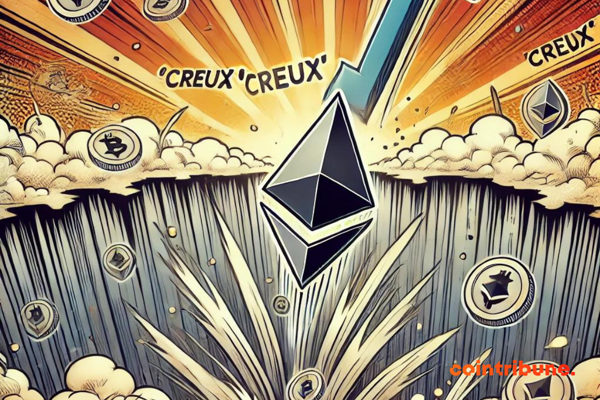 Crypto : Ethereum touche un creux historique sur les exchanges !