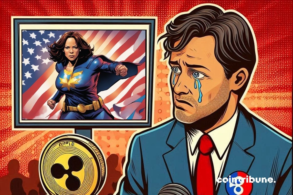 Crypto : le PDG de Ripple soutient officiellement Kamala Harris !