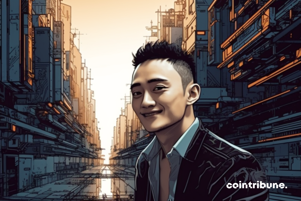 Justin Sun souriant