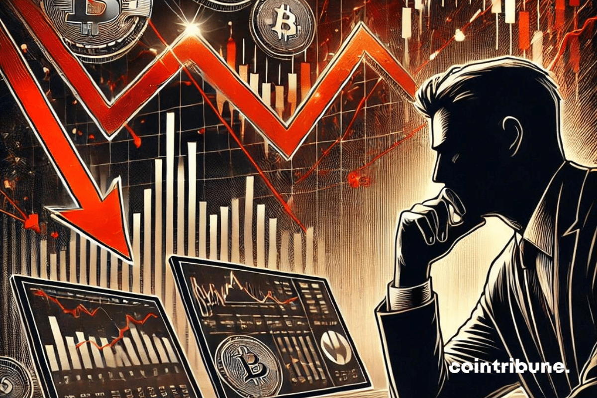 Un crash de 1 000 milliards de dollars menace le marché crypto selon un expert !