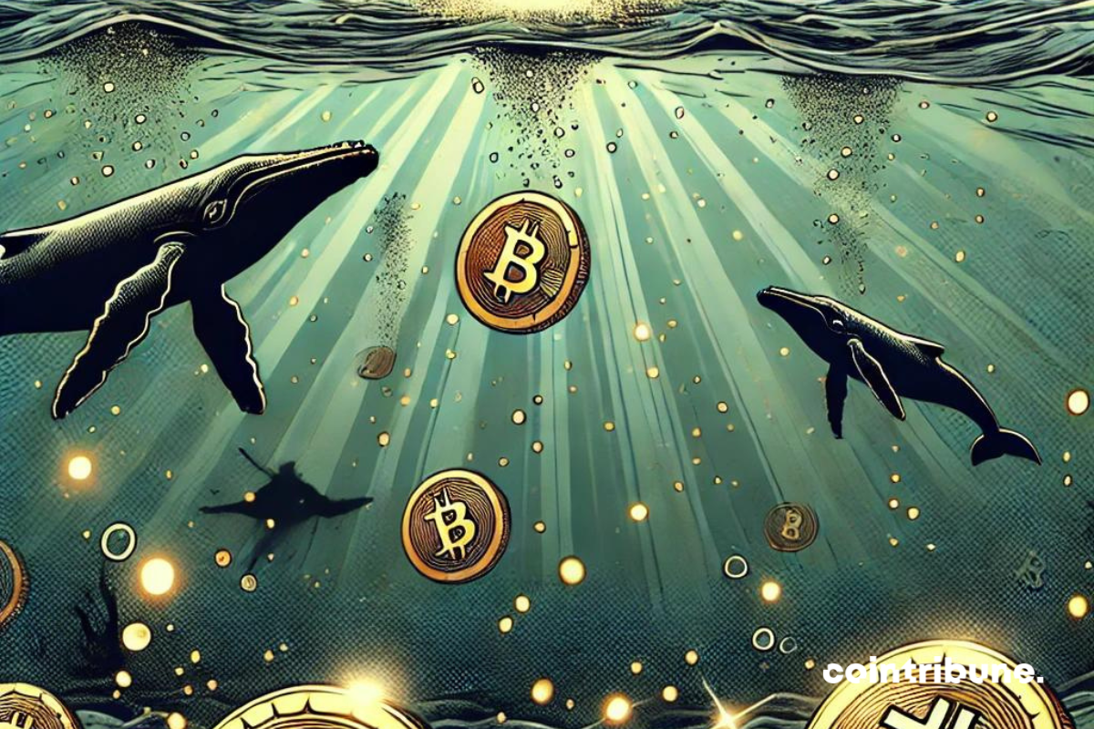 133 000 Bitcoins accumulés en un mois ! Que préparent les baleines ?