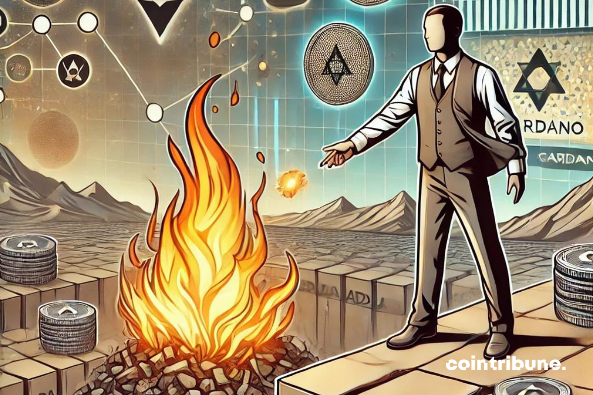 Cardano : HOSKINSON rejette le burn des cryptos ADA !