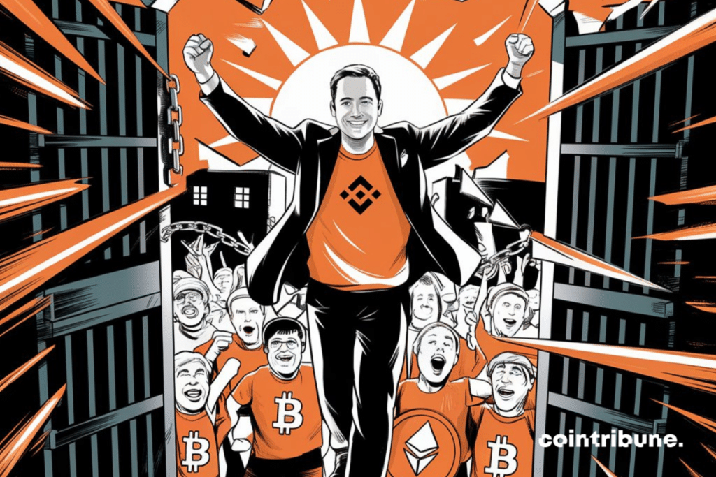 CZ de Binance sort de prison et la crypto explose