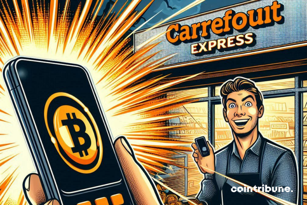 Bitcoin chez Carrefour Express