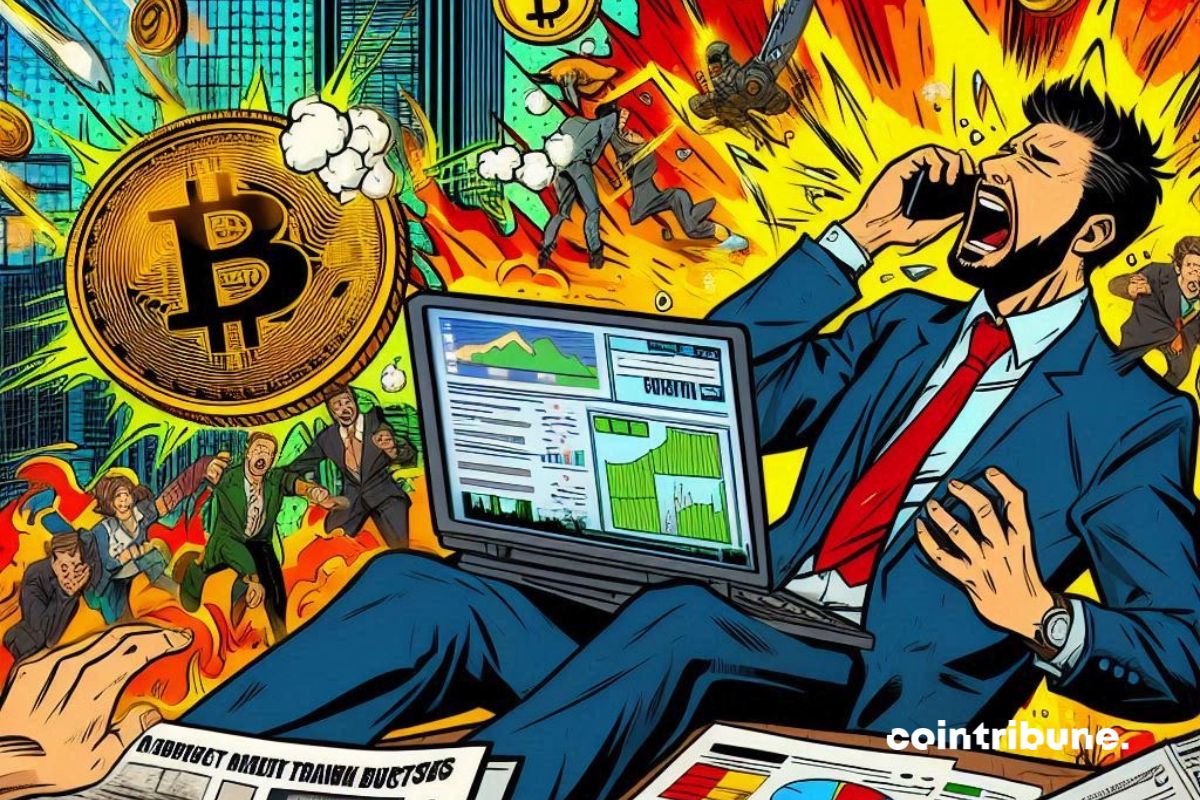 Bitcoin chute de 3 % en 24 H : 161 millions $ liquidés !