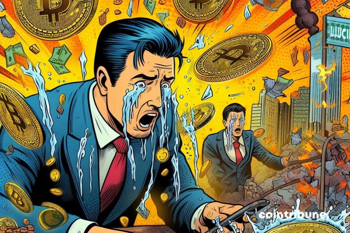 Liquidations massives de Bitcoin ! Le marché pourrait s’effondrer de 75 %