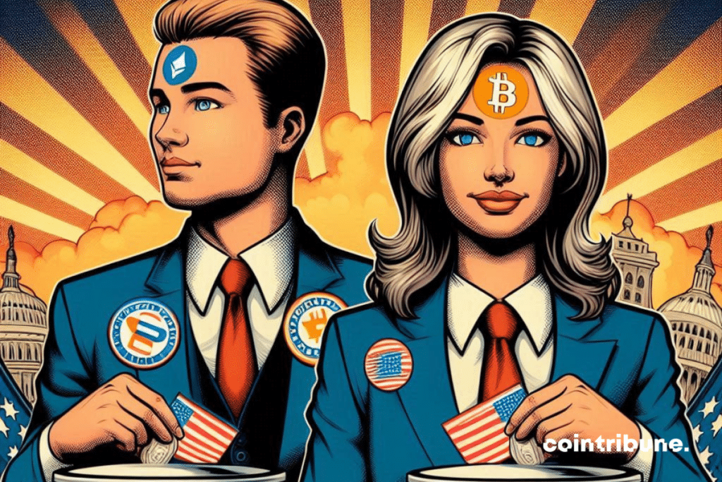 Electeurs crypto américains