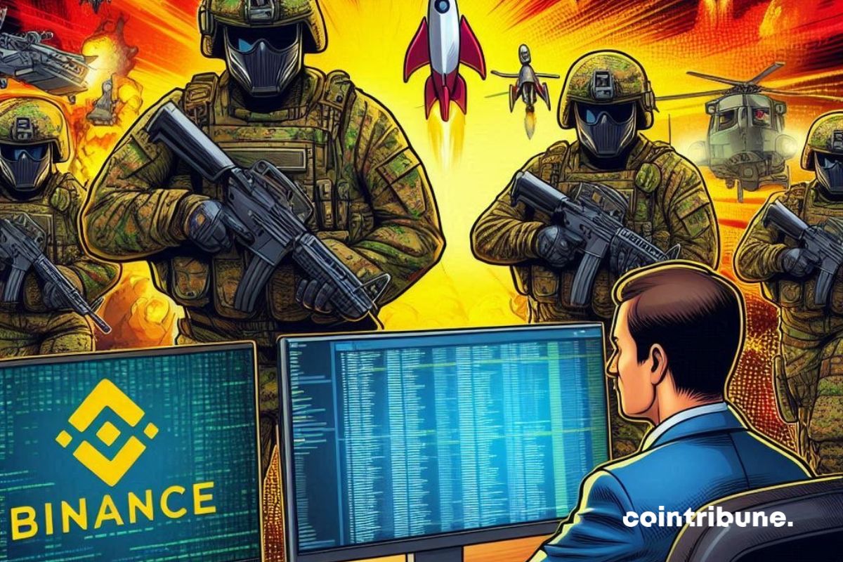 Crypto Binance Israël Palestine