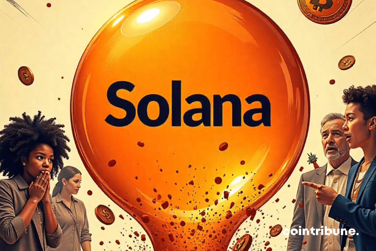 La crypto Solana dans la tourmente