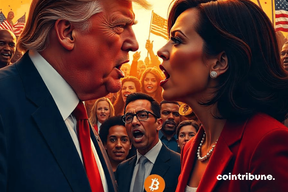 Trump Vs Kamala la crypto en avant