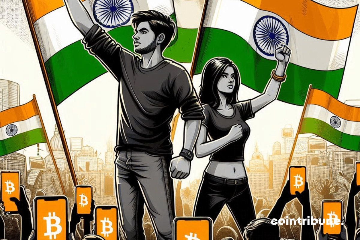 Young people adopting crypto in India