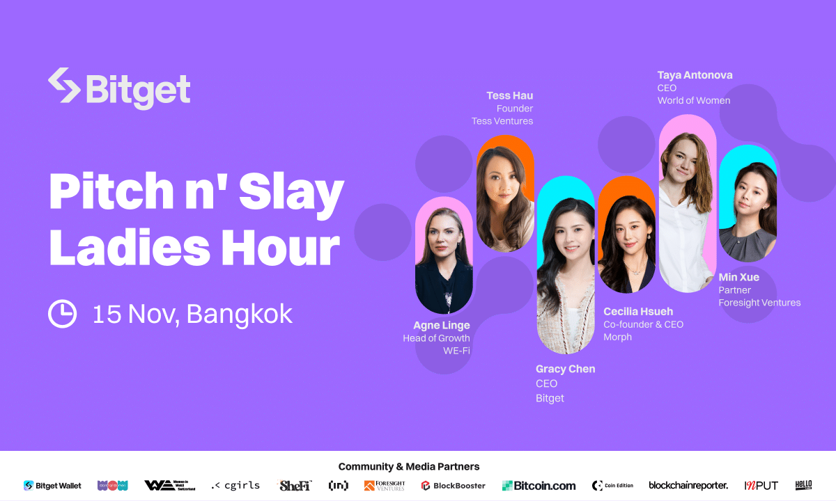 Bitget announces its 'Pitch n' Slay' event