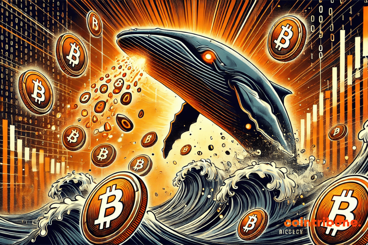 Une baleine Bitcoin plonge