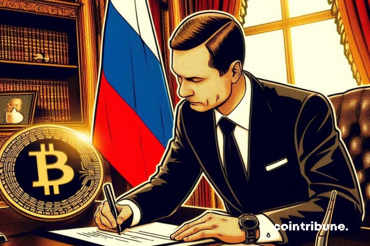 Crypto Rusia Vladimir Poutine