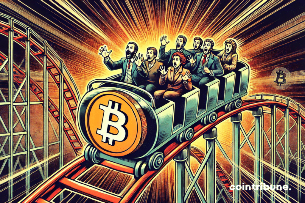 Un wagon des investisseurs Bitcoin