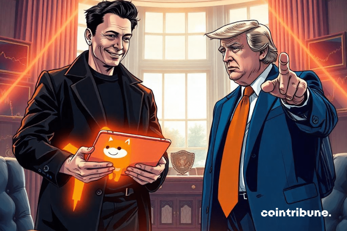 Musk et Trump tiennent la crypto DOGE