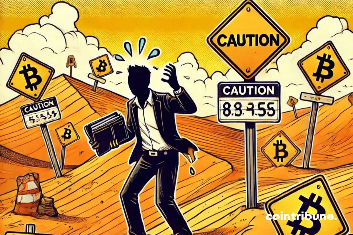 Trading crypto in a desert with an empty wallet