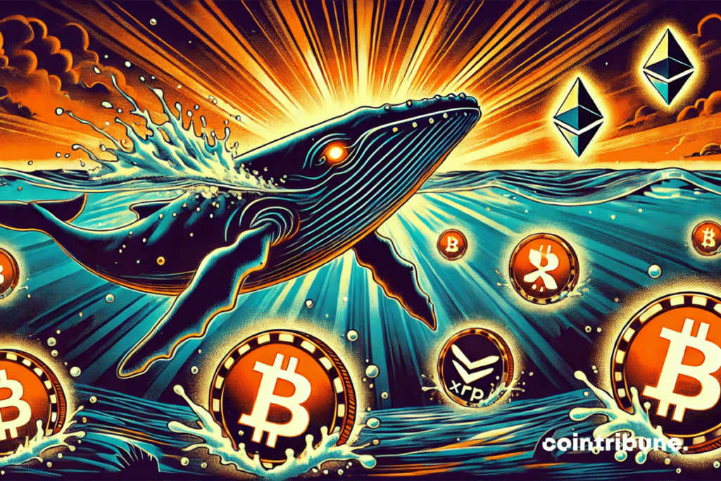 Une baleine avale les cryptos