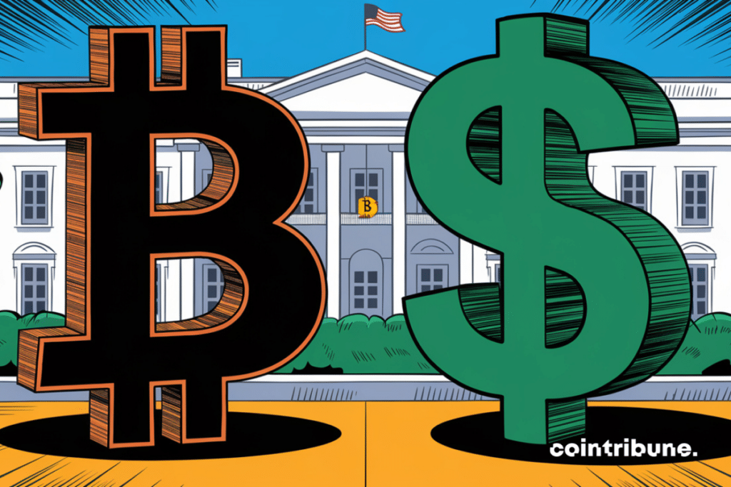 Le dollar et le bitcoin