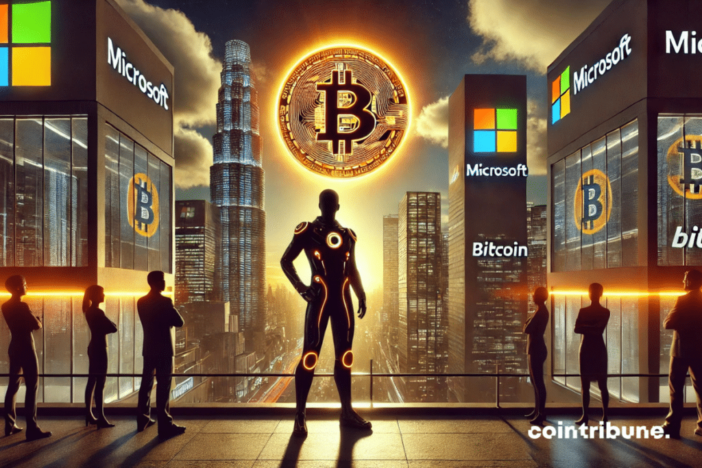 Microsoft investit dans le Bitcoin