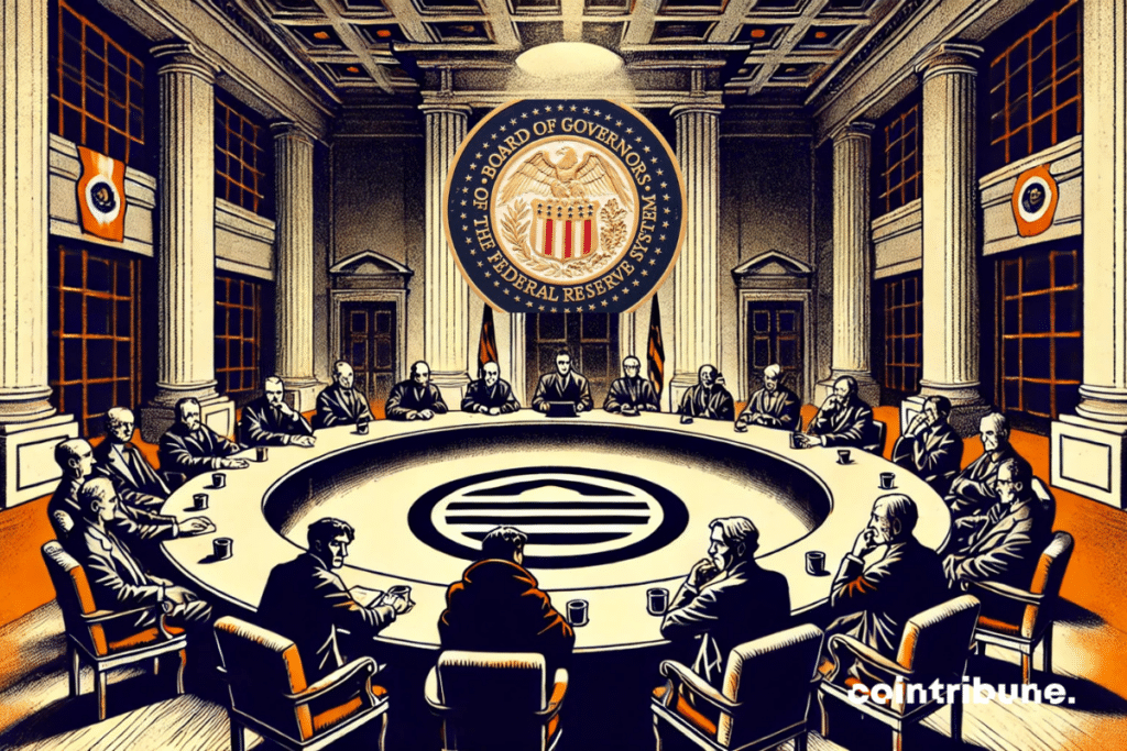 The Fed is in the meeting