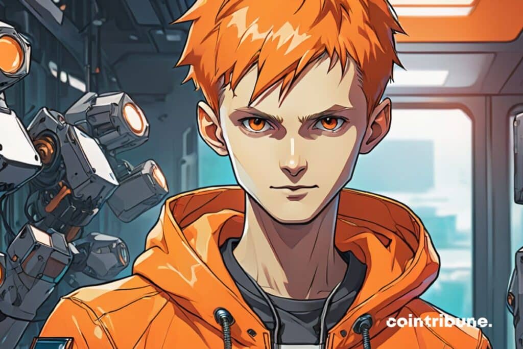 In a futuristic setting, Vitalik Buterin is determined to slow down ai and save humanity.