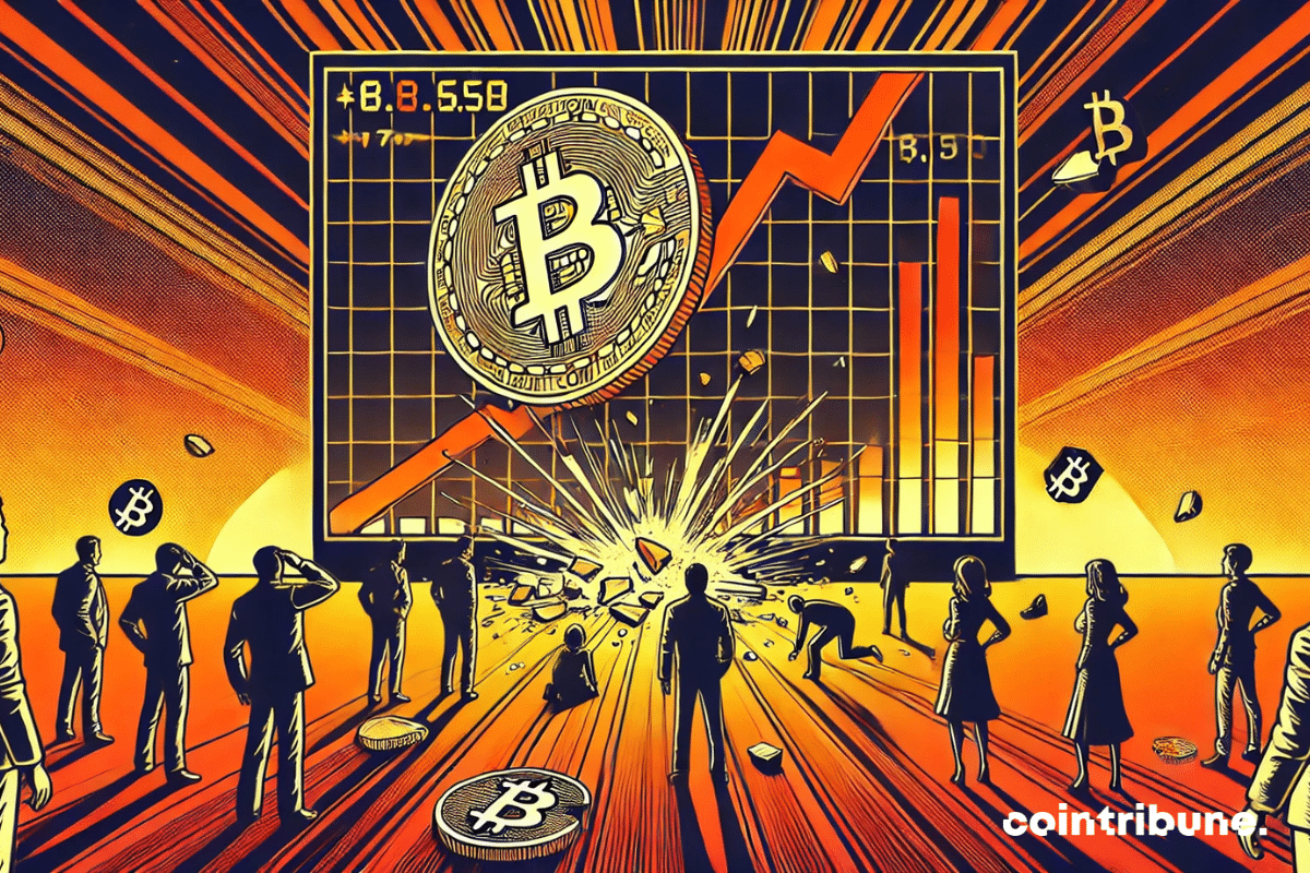 Choc et panique face à la chute dramatique du Bitcoin (BTC) et du marché.