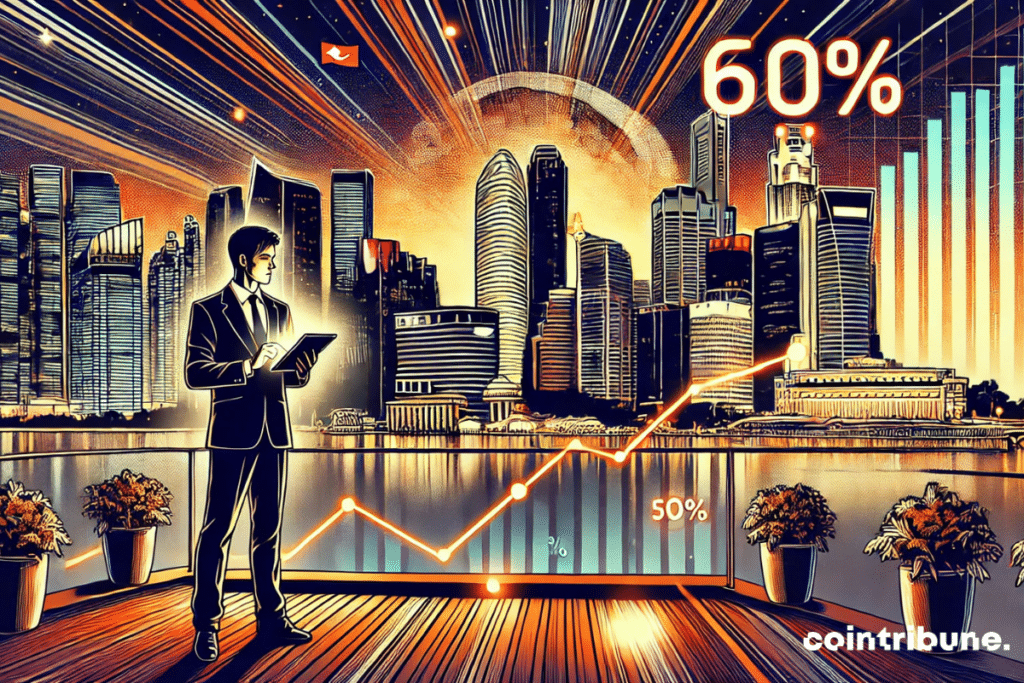 A Chinese crypto trader in Hong Kong