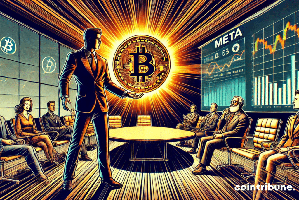 Bitcoin present at Meta