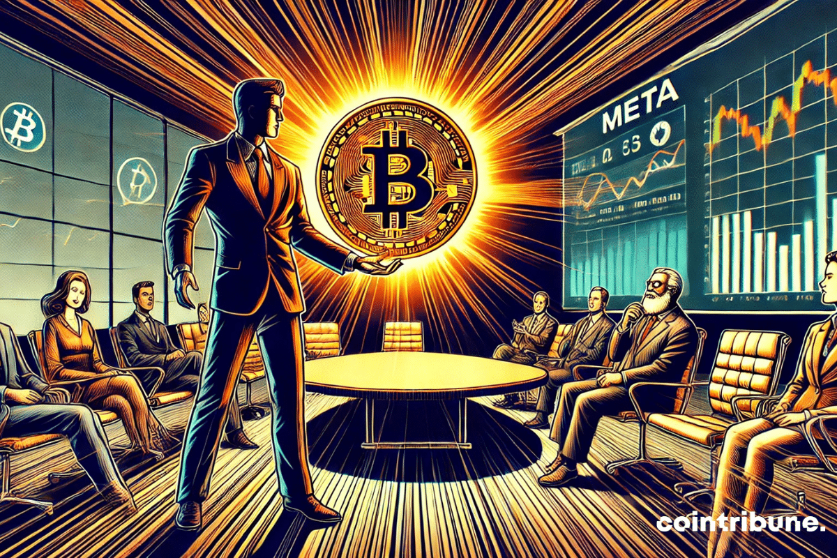 Bitcoin presente chez Meta