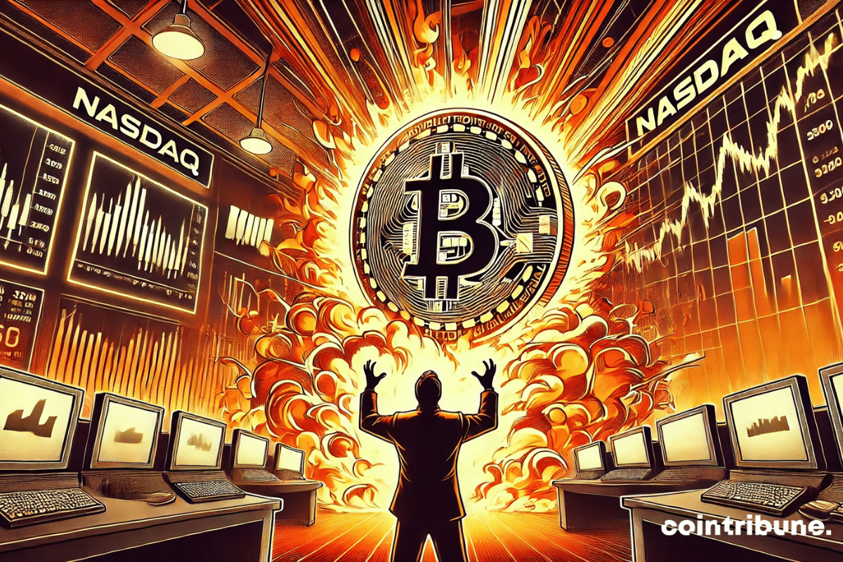 Bitcoin on fire