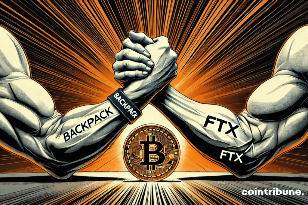 Bras de fer intense entre Backpack et l'exchange crypto FTX