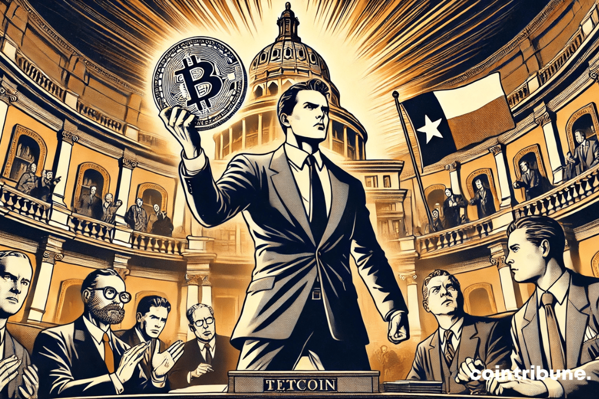 El gobernador de Texas presenta Bitcoin al Congreso