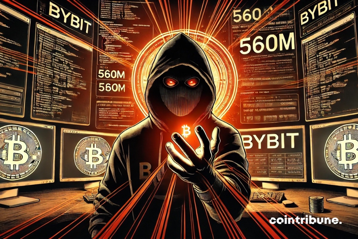 Un pirate crypto vole 560 millions de dollars à Bybit