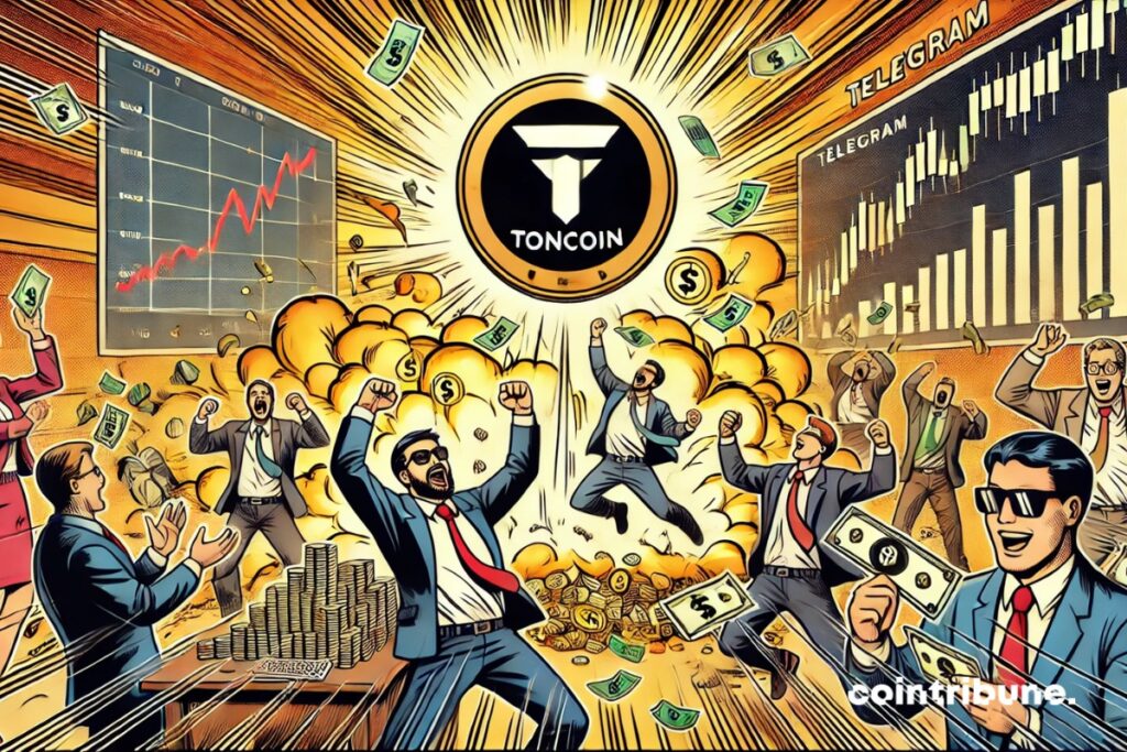 Toncoin investors happy after the explosion in the price of TON and the release of Pavel Durov