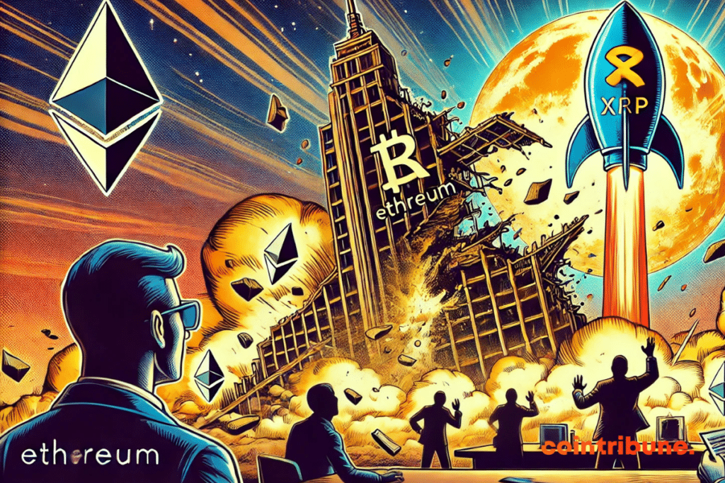 Despega el cohete XRP y se derrumba la torre de Ethereum