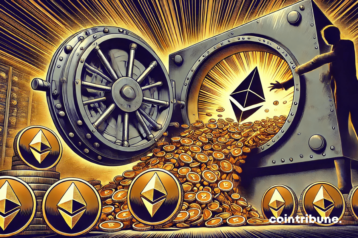 Crypto : an Ethereum vault is being emptied.