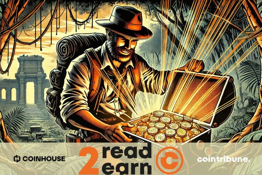 Gagnez des cryptos avec la nouvelle quête Read to Earn sur Coinhouse ! logo