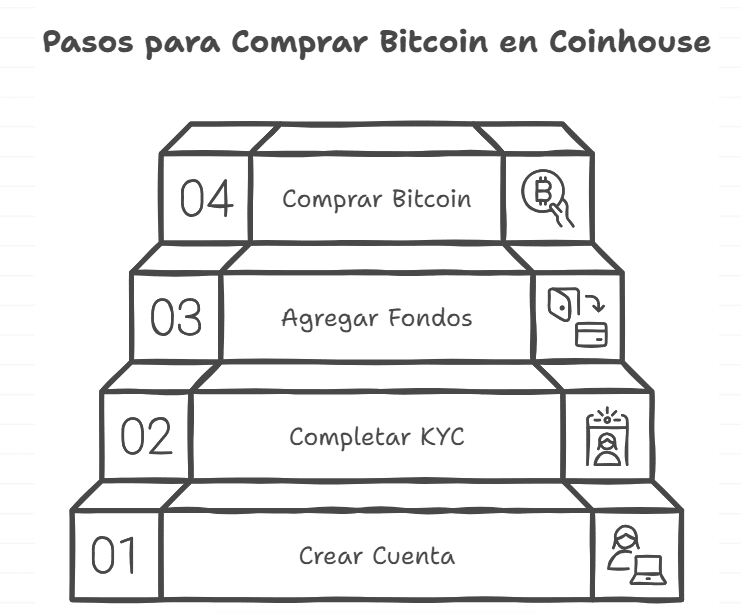 comprar bitcoin en Coinhouse