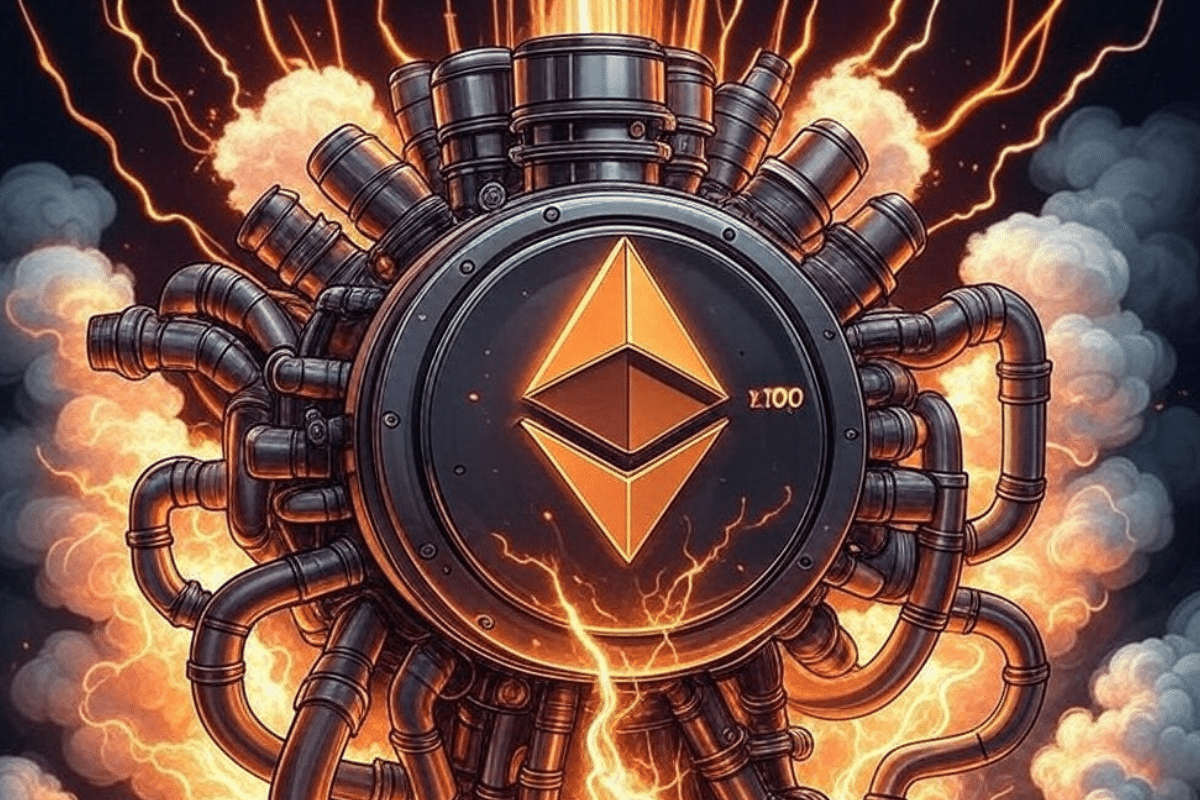 Ethereum mechanical machine ready to explode