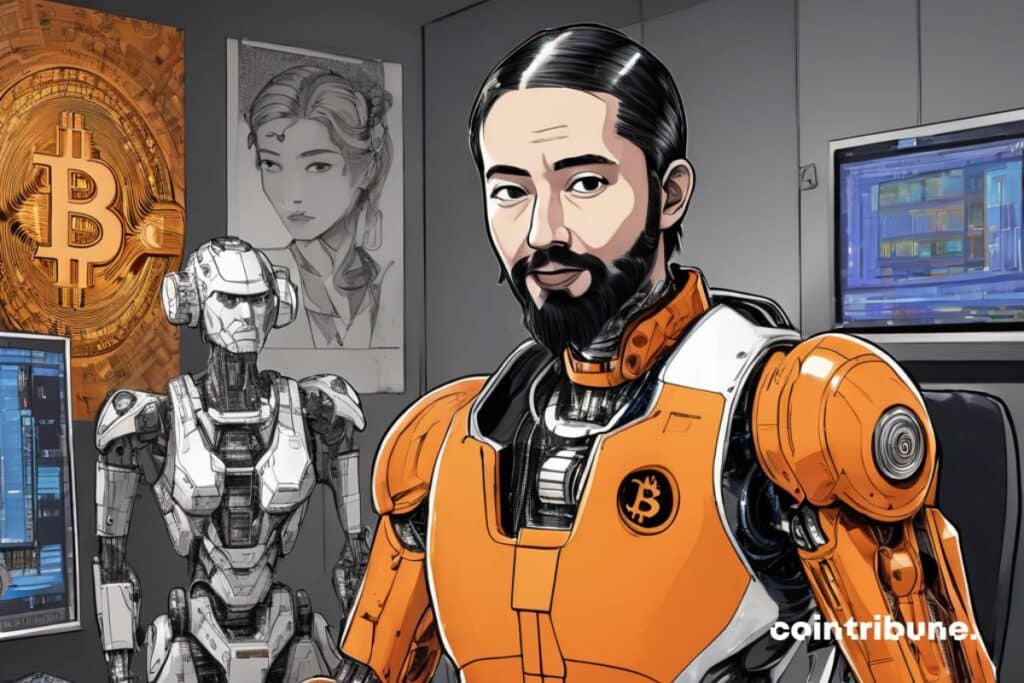 Le créateur du bitcoin, Satoshi Nakamoto sous forme d’intelligence artificielle (IA).