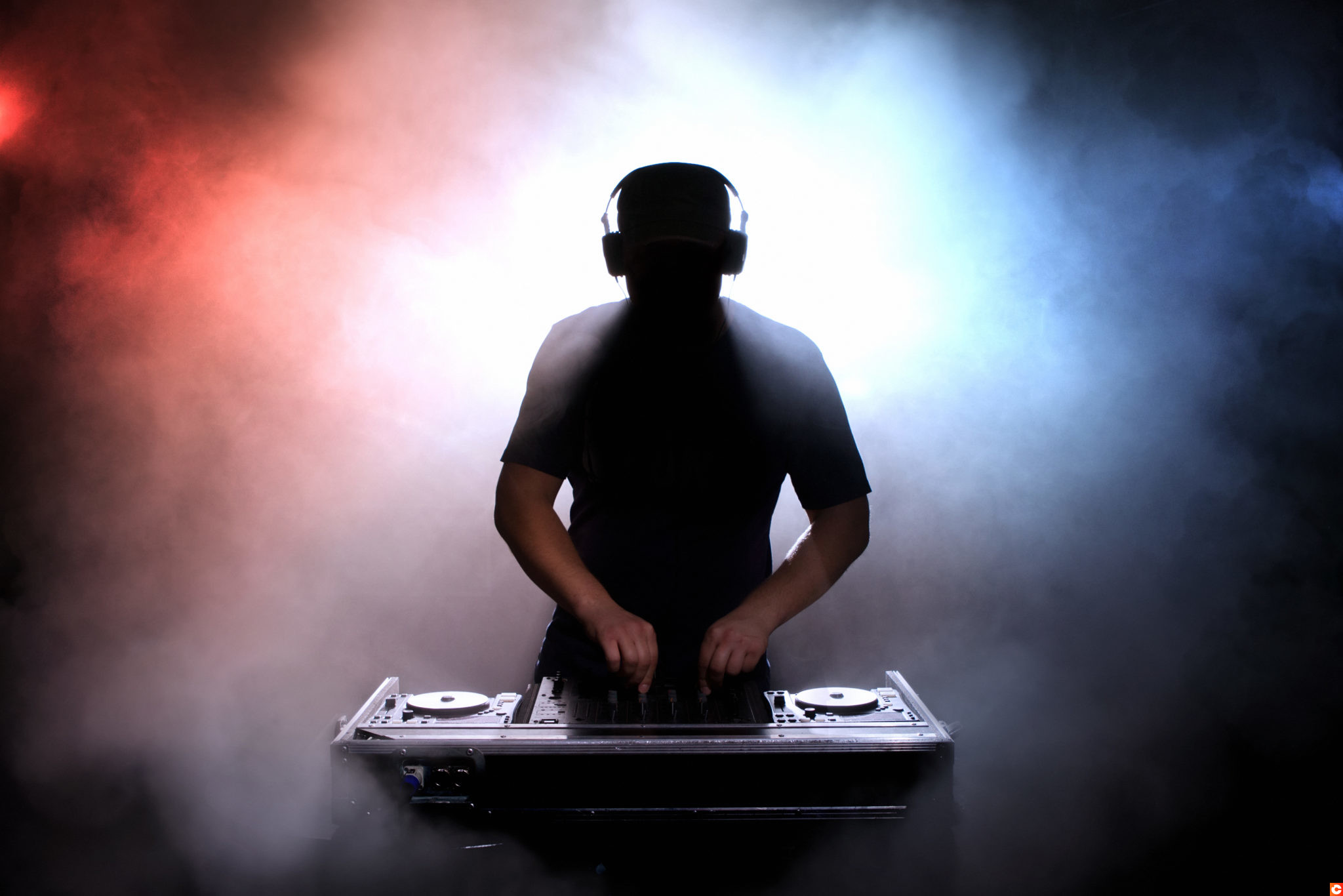 DJ silhouette