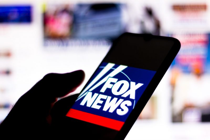 June 15, 2020, Brazil. In this photo illustration the Fox News Channel logo seen displayed on a smartphone.